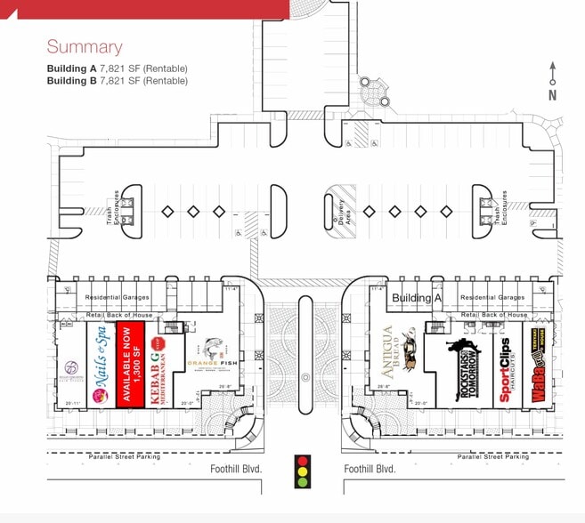 2855 Foothill Blvd, La Verne, CA for lease - Site Plan - Image 2 of 2