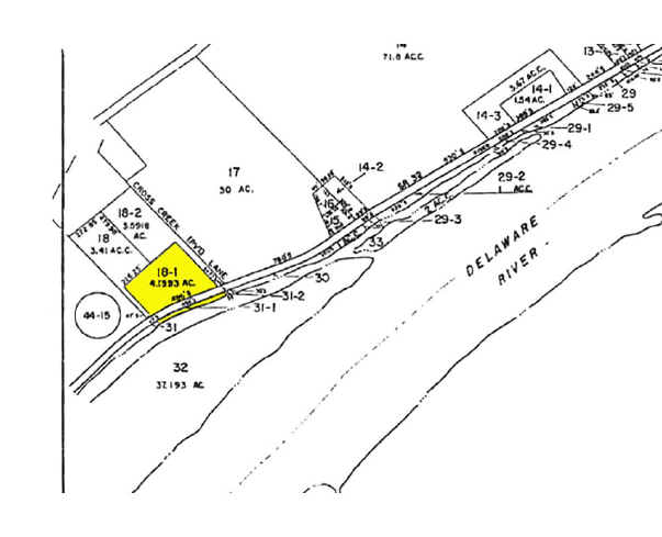 991 River Rd, Erwinna, PA à louer - Plan cadastral - Image 2 de 9
