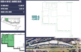 5009-5015 W WT Harris Blvd, Charlotte, NC for lease Floor Plan- Image 1 of 1