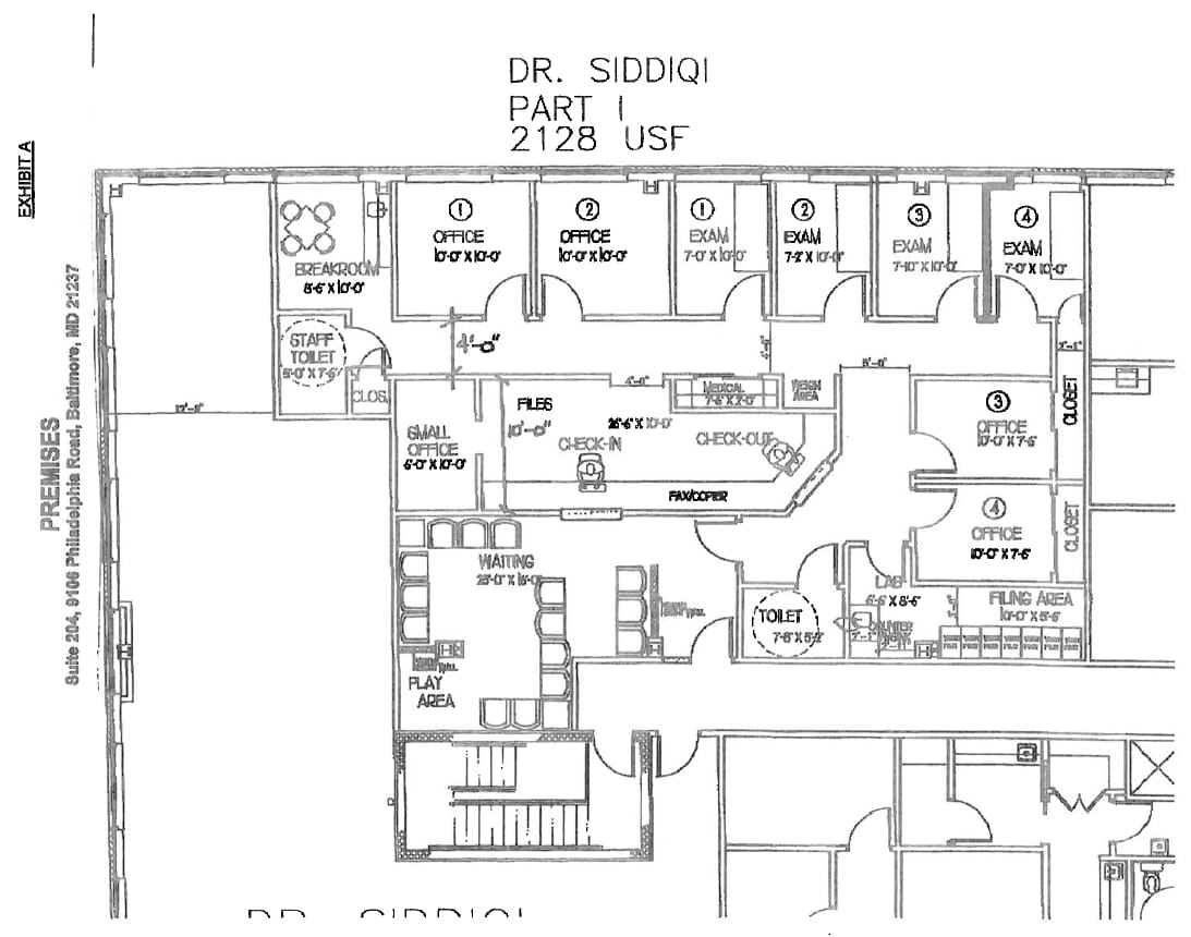 9106 Philadelphia Rd, Rosedale, MD 21237 - Unit 206 - - Floor Plan - Image 2 of 3