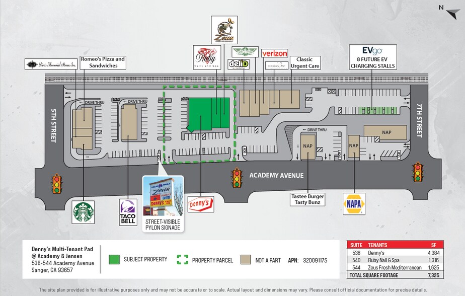 536-544 Academy Ave, Sanger, CA à vendre - Photo du bâtiment - Image 2 de 4