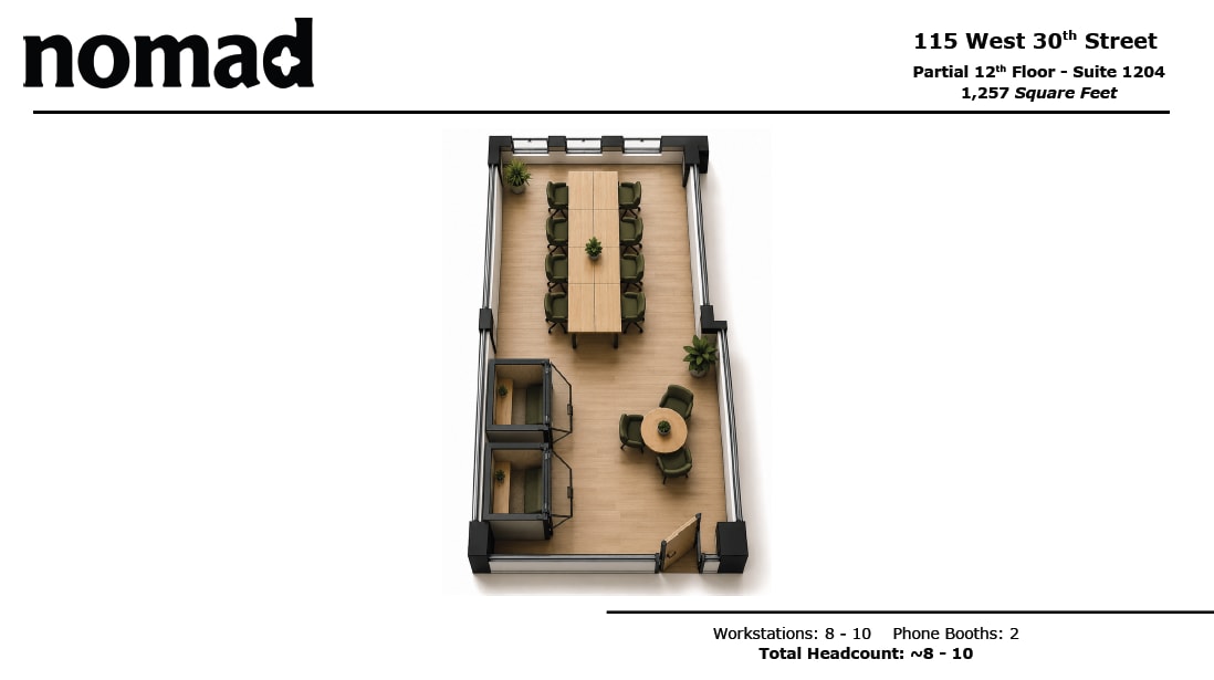 115-125 W 30th St, New York, NY for lease Floor Plan- Image 1 of 4