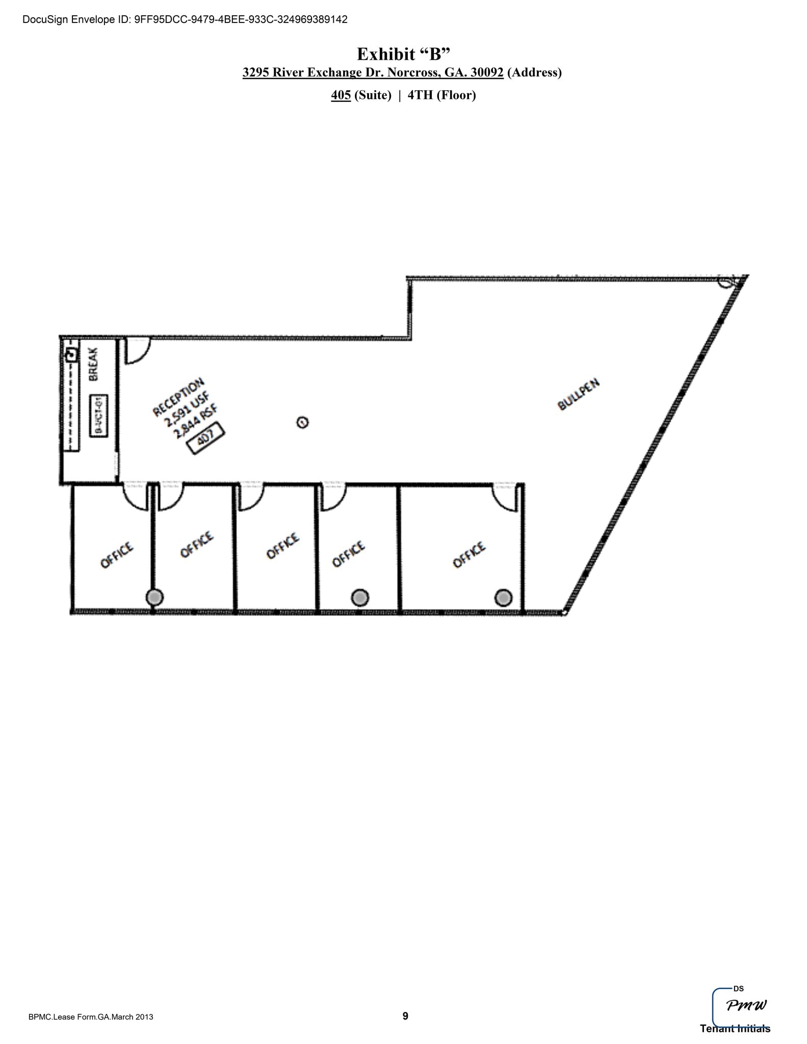 3295 River Exchange Dr, Peachtree Corners, GA for lease Site Plan- Image 1 of 2