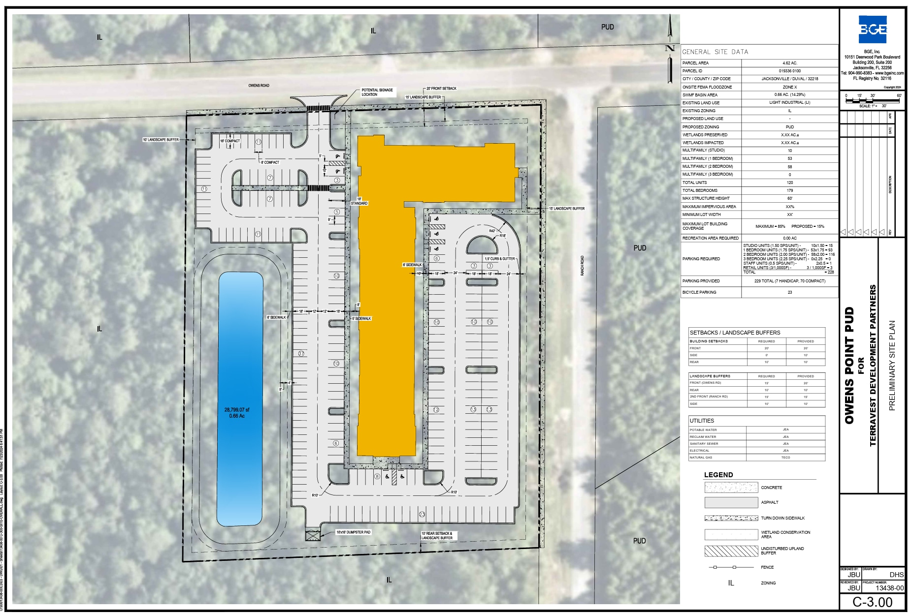 0 Owens Rd, Jacksonville, FL à vendre Plan de site- Image 1 de 3