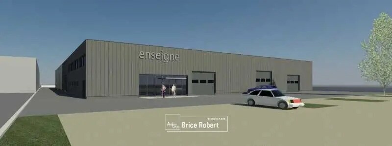 Bureau dans Saint-Bonnet-de-Mure à louer - Photo du bâtiment - Image 2 de 5