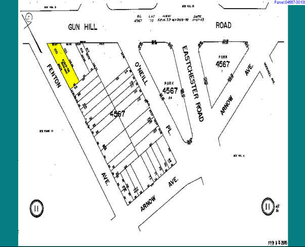 1450 E Gun Hill Rd, Bronx, NY à vendre - Plan cadastral - Image 3 de 3