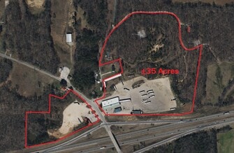 7311 Highway 104 N, Cedar Grove, TN - Aerial  map view
