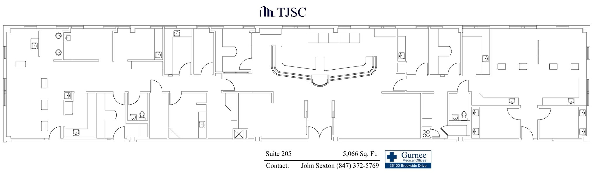 36100 N Brookside Dr, Gurnee, IL for lease Floor Plan- Image 1 of 1