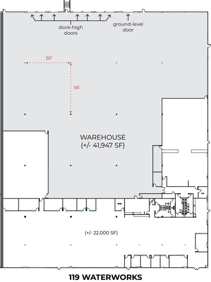 117 Waterworks Way, Irvine, CA for lease Floor Plan- Image 1 of 1