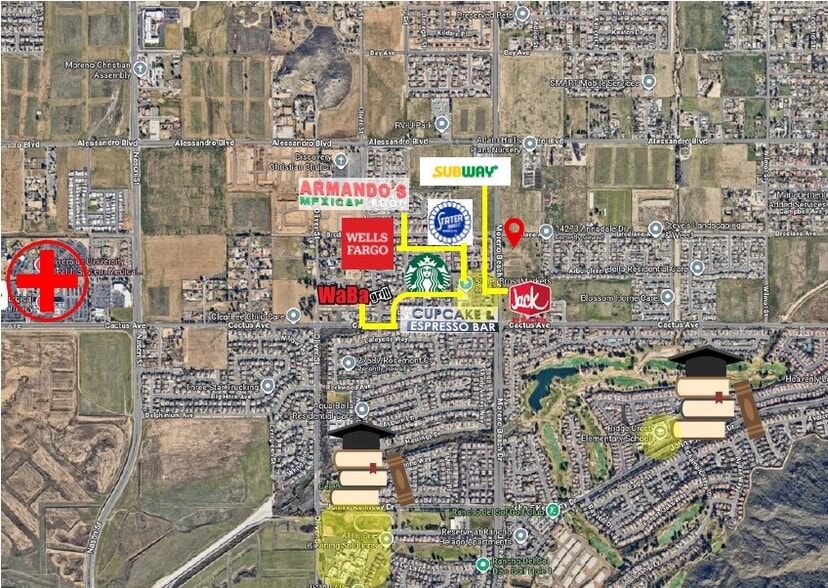 Moreno Beach Drive, Moreno Valley, CA for sale - Building Photo - Image 2 of 6