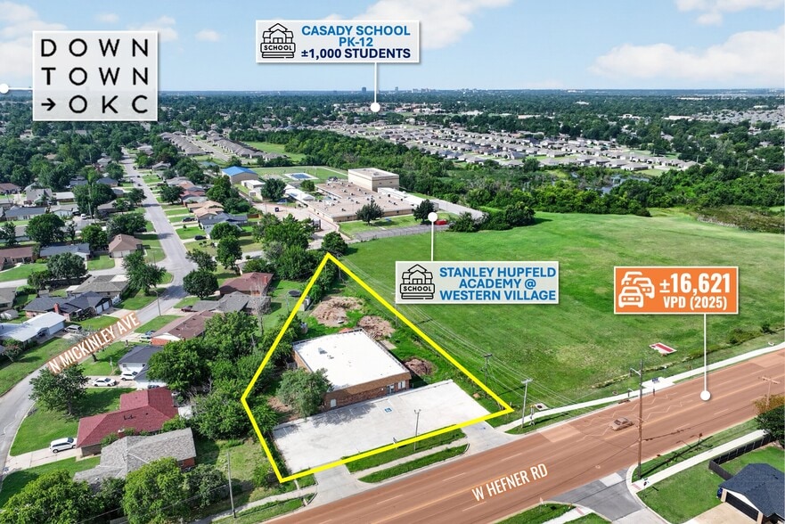 1532 W Hefner Rd, Oklahoma City, OK à vendre - Photo du bâtiment - Image 3 de 11