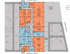 315 Meserole St, Brooklyn, NY à louer Plan d’étage- Image 2 de 2