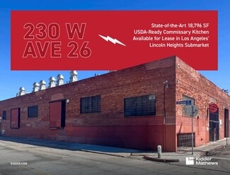 Plus de détails pour 230-240 W Avenue 26, Los Angeles, CA - Commerce de détail à louer