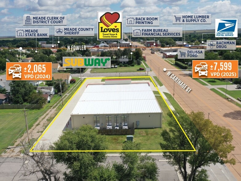 312 W Carthage St, Meade, KS for sale - Building Photo - Image 3 of 10