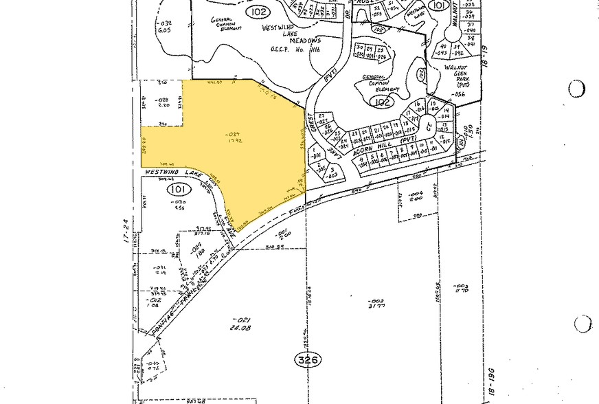 4755-4901 Haggerty Rd, West Bloomfield, MI à louer - Plan cadastral - Image 2 de 11