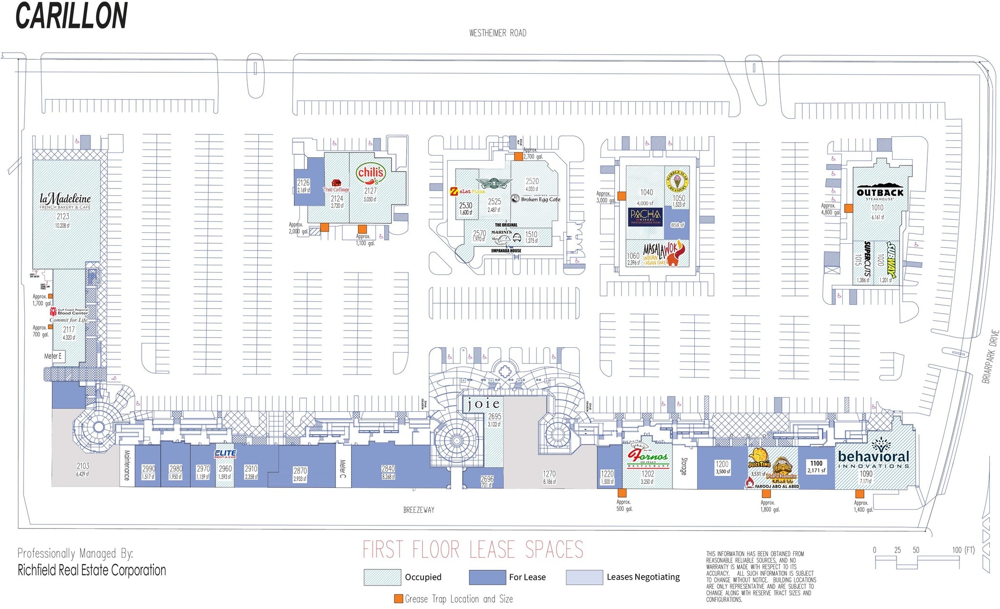 10001 Westheimer Rd, Houston, TX for lease Site Plan- Image 1 of 1