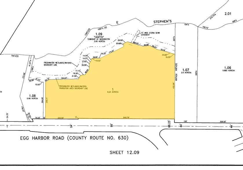 570 Egg Harbor Rd, Sewell, NJ à vendre - Plan cadastral - Image 3 de 25