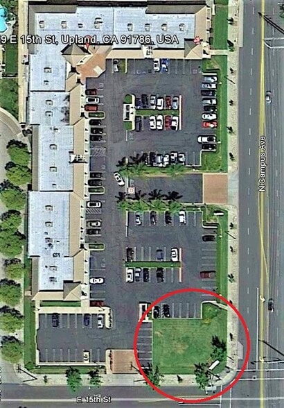 659 E 15th St, Upland, CA for lease - Aerial - Image 1 of 3