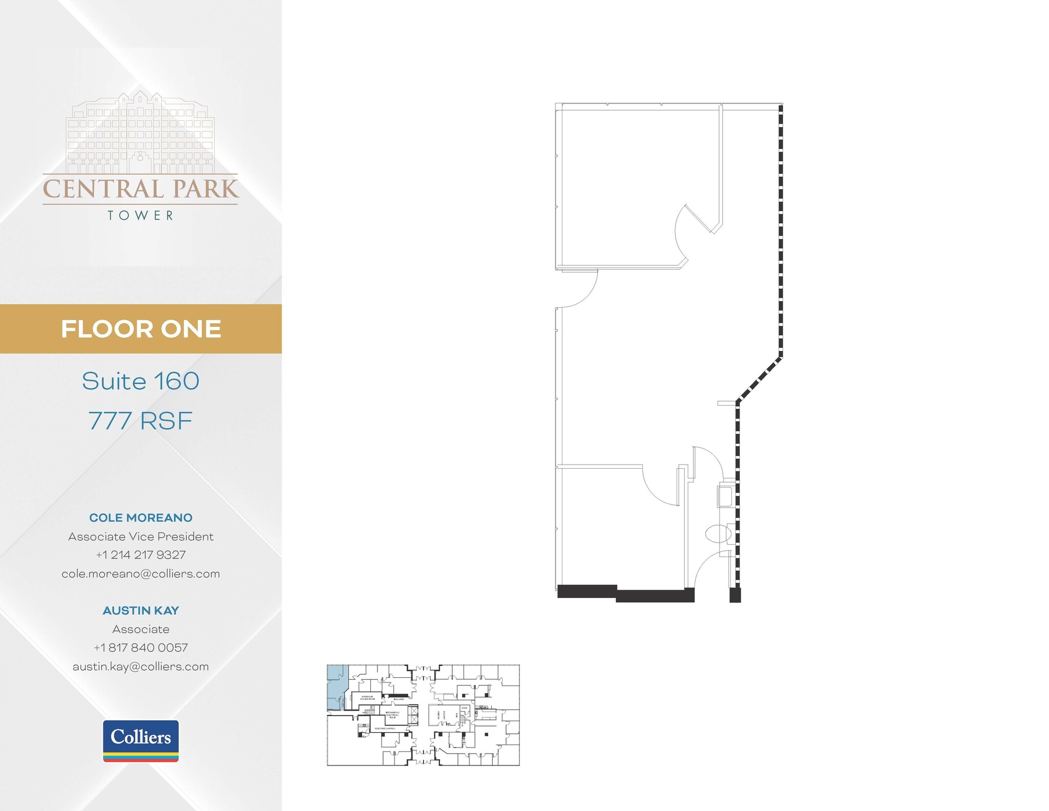 2350 Airport Fwy, Bedford, TX à louer Plan d’étage- Image 1 de 1