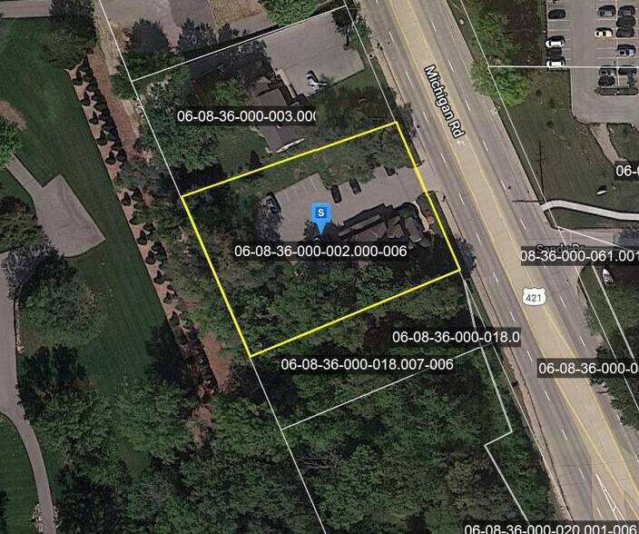 11644 N Michigan Rd, Zionsville, IN à vendre - Plan cadastral - Image 2 de 2