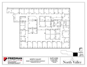 30500 Northwestern Hwy, Farmington Hills, MI à louer Plan d’étage- Image 1 de 2