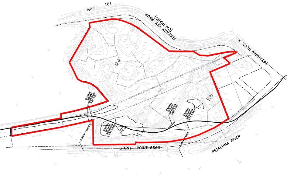 200 Stony Point, Petaluma, CA à vendre - Plan de site - Image 1 de 1