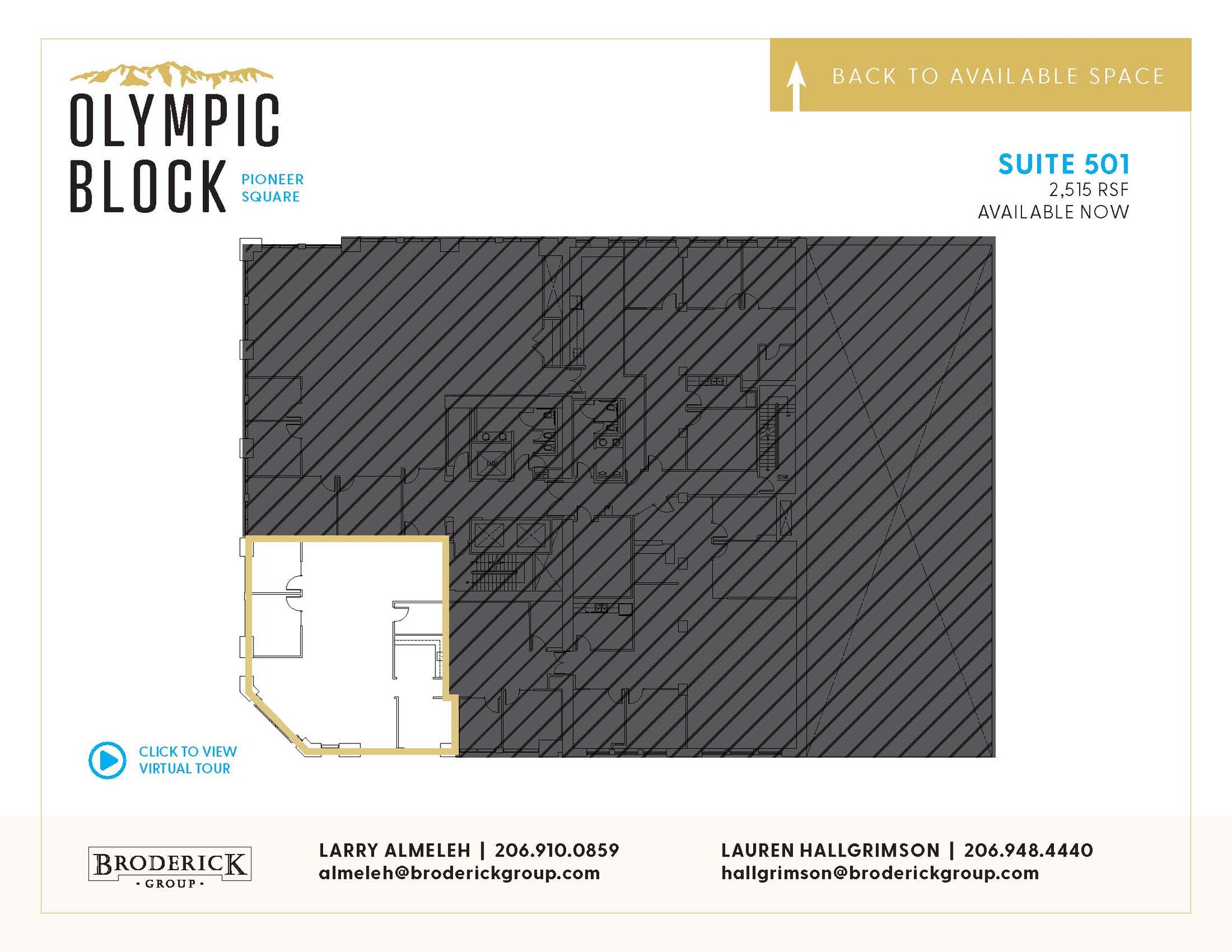 101 Yesler Way, Seattle, WA for lease Floor Plan- Image 1 of 1