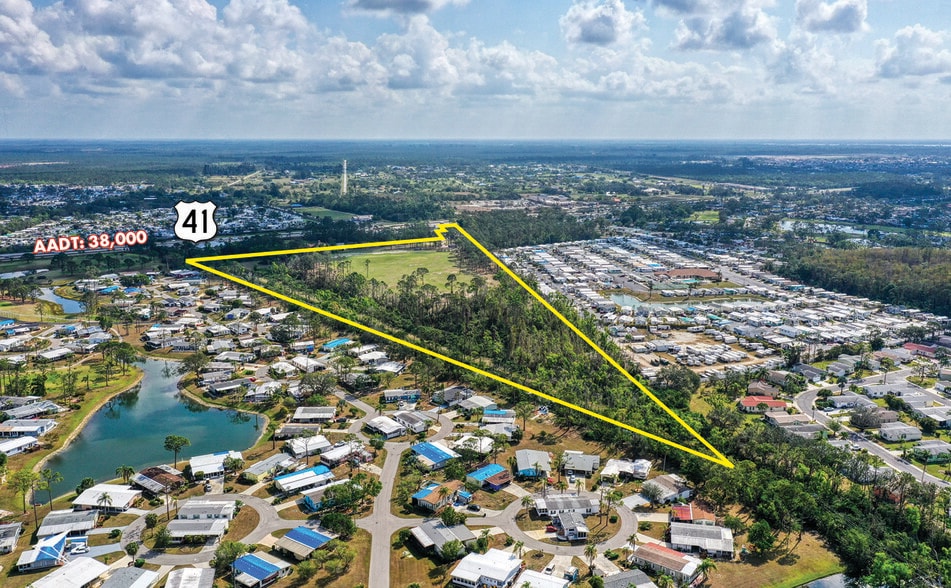 19001 N Tamiami Trl, North Fort Myers, FL for sale - Aerial - Image 3 of 10