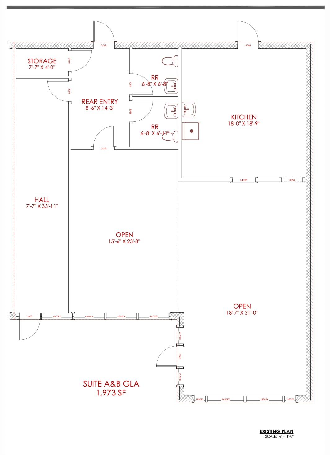 1911 S Sunnylane Rd, Del City, OK for lease Floor Plan- Image 1 of 1