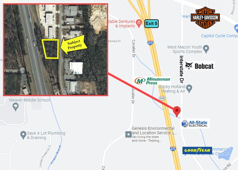 4379 Interstate Dr, Macon-Bibb, GA for sale - Building Photo - Image 1 of 2