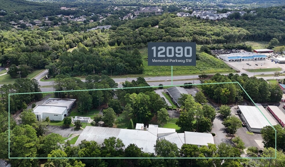 12090 Memorial Pky SW, Huntsville, AL for sale - Aerial - Image 1 of 5
