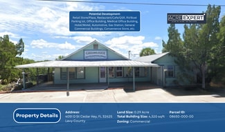 More details for 4051 D St, Cedar Key, FL - Retail for Sale