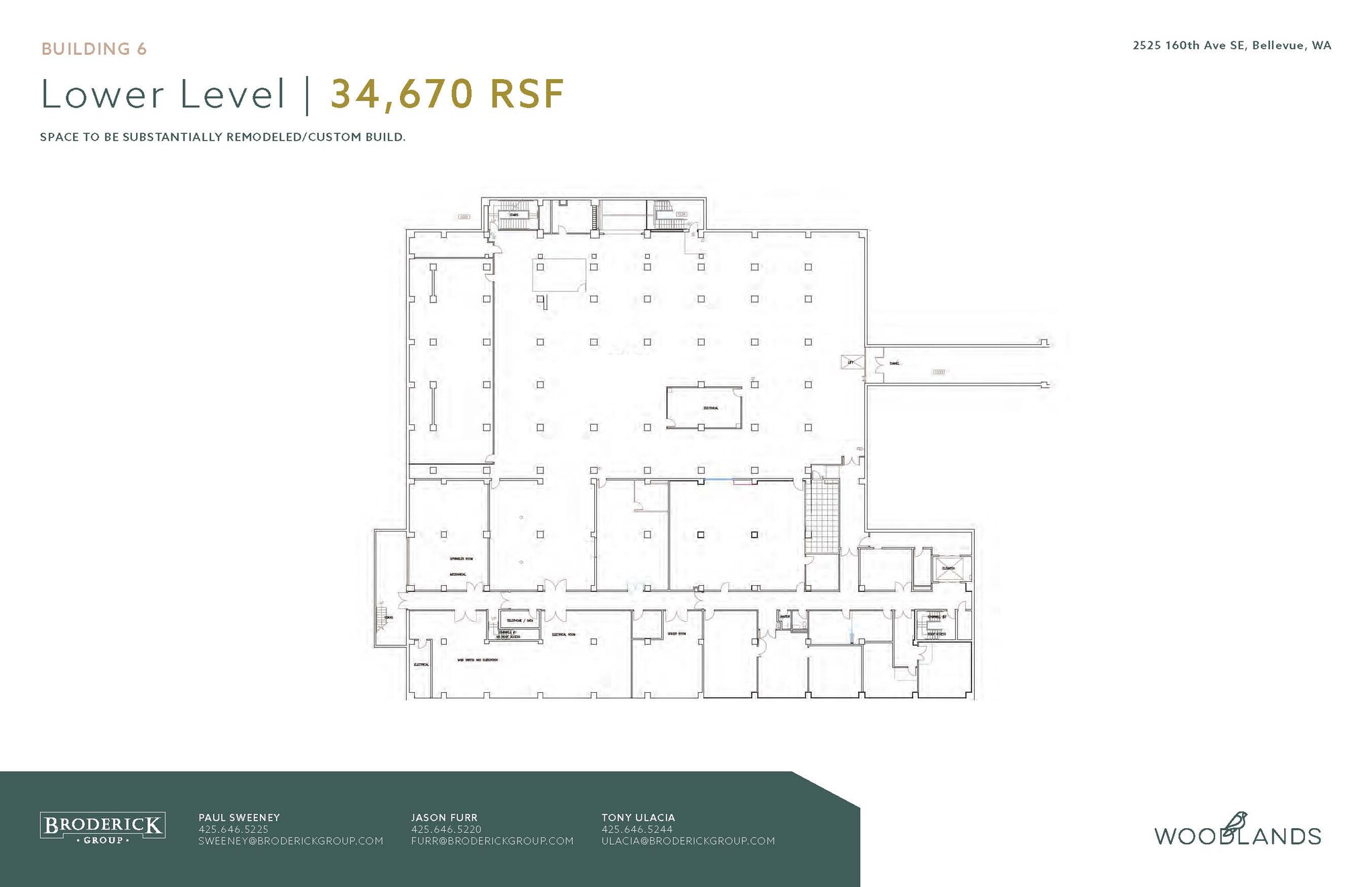 2810 160th Ave SE, Bellevue, WA for lease Floor Plan- Image 1 of 1