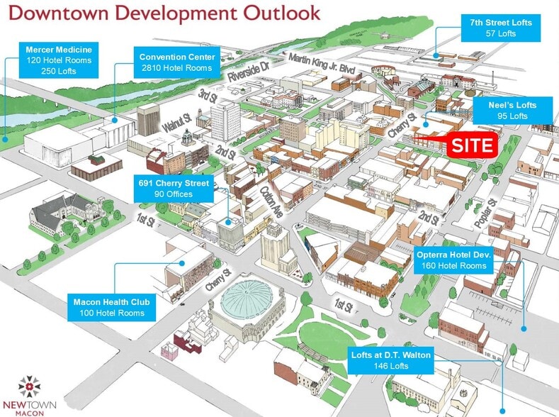 418 3rd St, Macon-Bibb, GA à louer - Photo du bâtiment - Image 2 de 7