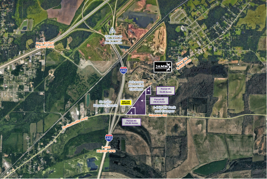 8514 Highway 161, North Little Rock, AR à vendre - Photo du bâtiment - Image 1 de 1