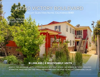 Plus de détails pour 13350 Victory Blvd, Van Nuys, CA - Multi-résidentiel à vendre