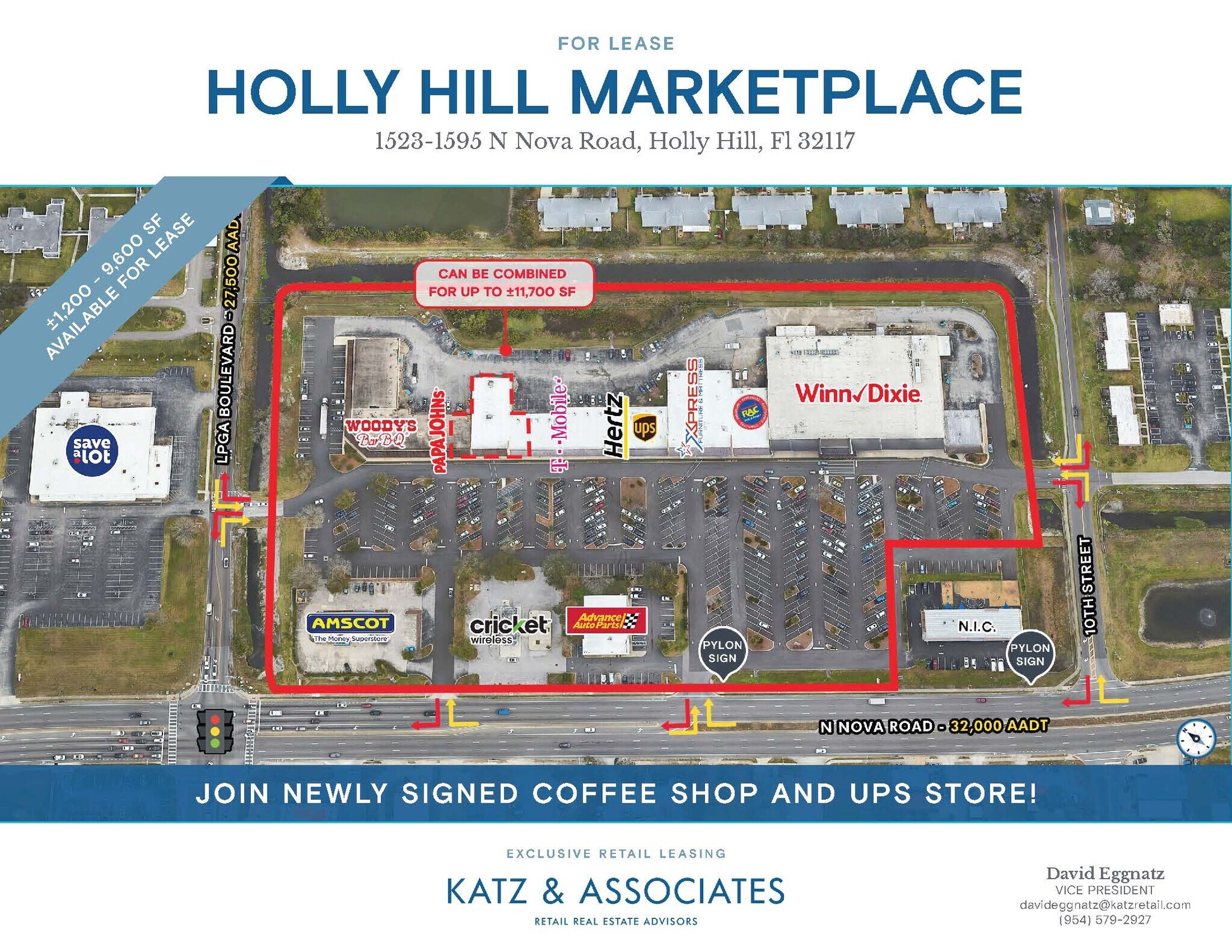 1523-1595 N Nova Rd, Holly Hill, FL à vendre Photo du bâtiment- Image 1 de 1