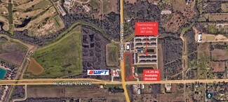Plus de détails pour NEC Cullen Blvd & McHard Rd, Pearland, TX - Terrain à louer