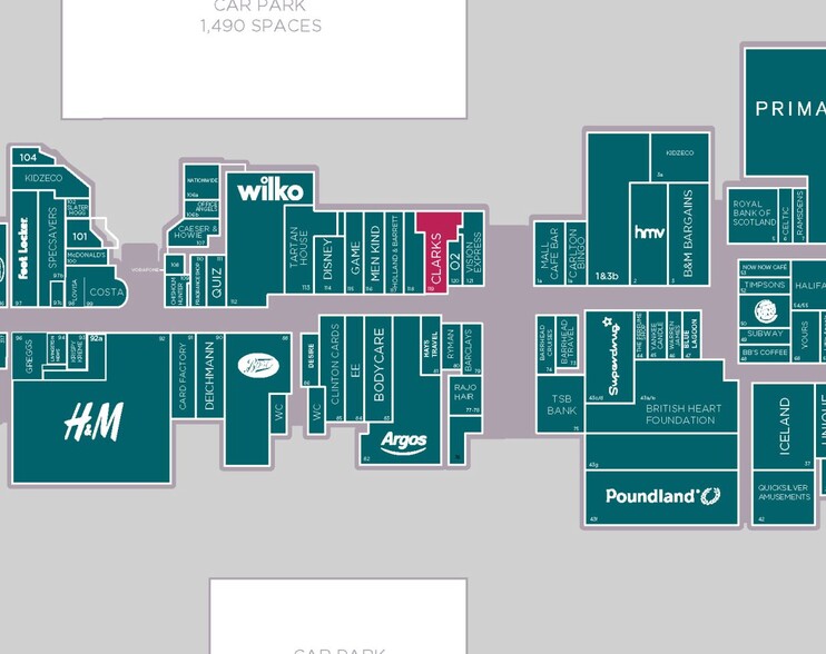 Almondvale Blvd, Livingston à louer - Plan d  tage - Image 2 de 8