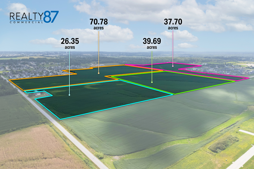 Quass Road, Robins, IA for sale - Aerial - Image 3 of 19
