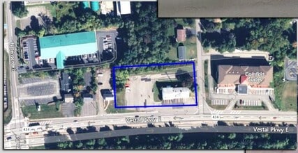 3341 Vestal Pkwy E, Vestal Township, NY - Aerial map view