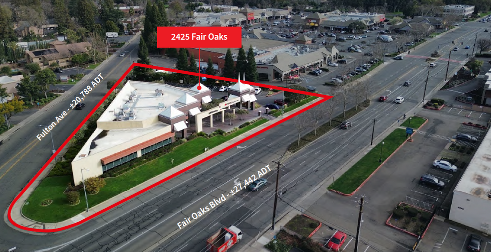 2425 Fair Oaks Blvd, Sacramento, CA for lease - Building Photo - Image 1 of 9