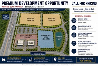 Plus de détails pour Winfield Dunn Pkwy & Alder Branch Rd, Sevierville, TN - Terrain à louer