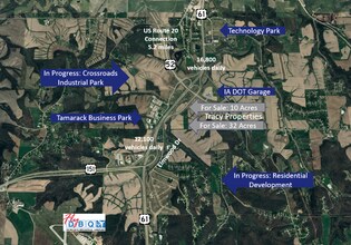 0 S Highway 61 151, Dubuque, IA - Aerial  map view