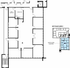 1220 Oakland Blvd, Walnut Creek, CA à louer Plan d’étage- Image 2 de 2