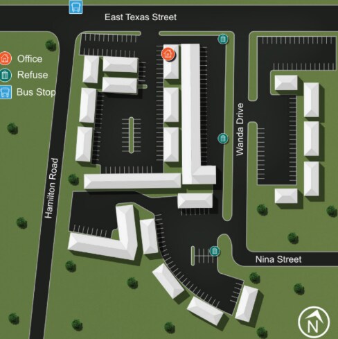 1820 E Texas St, Bossier City, LA à vendre - Plan de site - Image 2 de 39