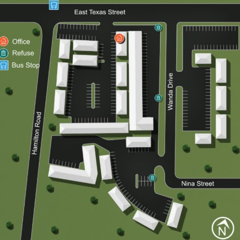 1820 E Texas St, Bossier City, LA for sale - Site Plan - Image 2 of 39
