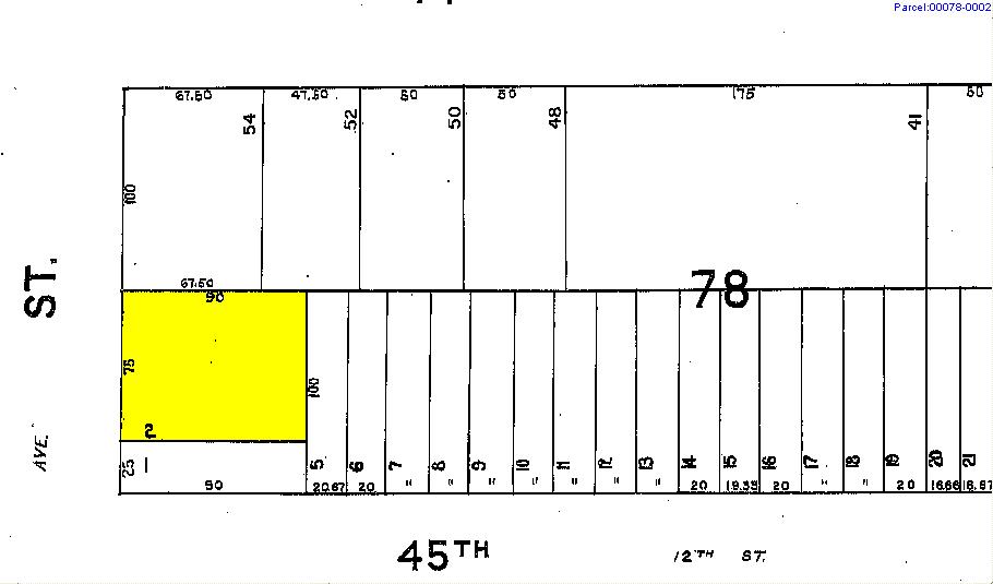 4473 21st St, Long Island City, NY à vendre - Plan cadastral - Image 2 de 3