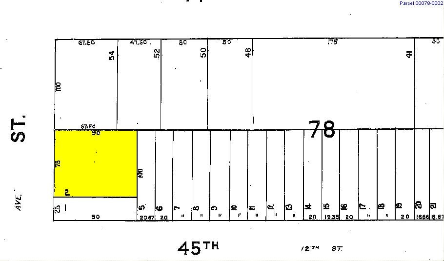 4473 21st St, Long Island City, NY for sale - Plat Map - Image 2 of 3