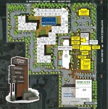 1520 N Scottsdale Rd, Scottsdale, AZ à louer Plan de site- Image 1 de 1